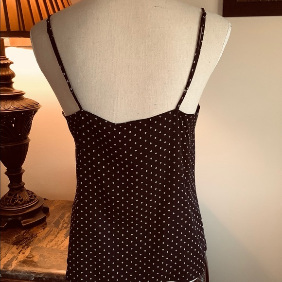 Twill Silk Lace Cami - Picture 4 of 10